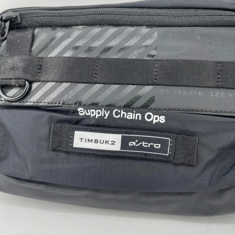 Timbuk2 x Astro Gaming CS03 Crossbody Sling Bag Jet Black 1037-3-6114 NEW